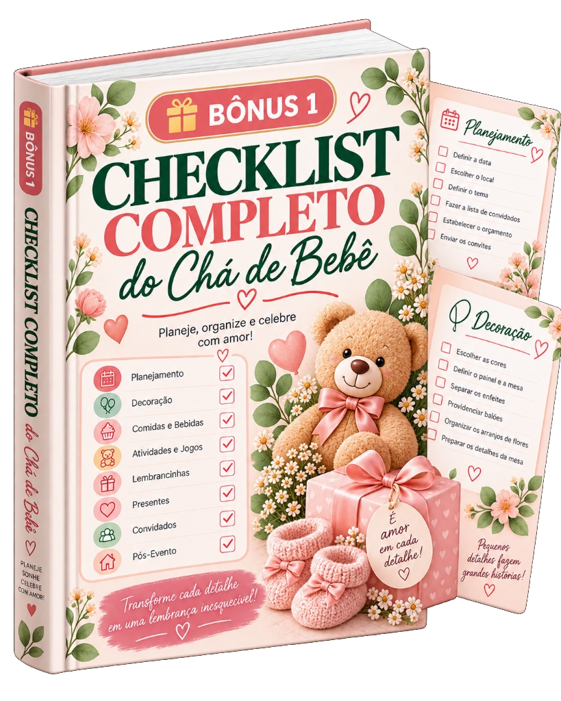 Bônus 1: Checklist Completo do Chá de Bebê